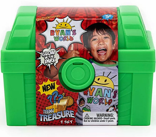 Ryans World Teeny Treasure Exclusive Mystery Surprise Glow-in-the