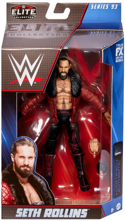 WWE Wrestling Elite Collection Series 93 Seth Rollins 7 Action