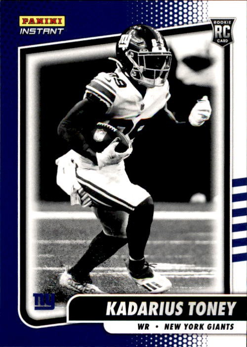 2021 Kadarius Toney Nfl Draft Night Pick 20 Panini Instant Giants