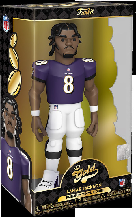 Lamar Jackson Signed Ravens #120 Football Funko Pop! Vinyl Figure