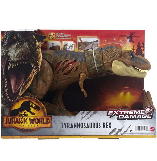 t rex action figure jurassic world