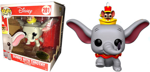 Funko Disney ToyWiz - Friends, Vinyl Dumbo with Exclusive Package Damaged Figure 281 of Disney Timothy POP Festival