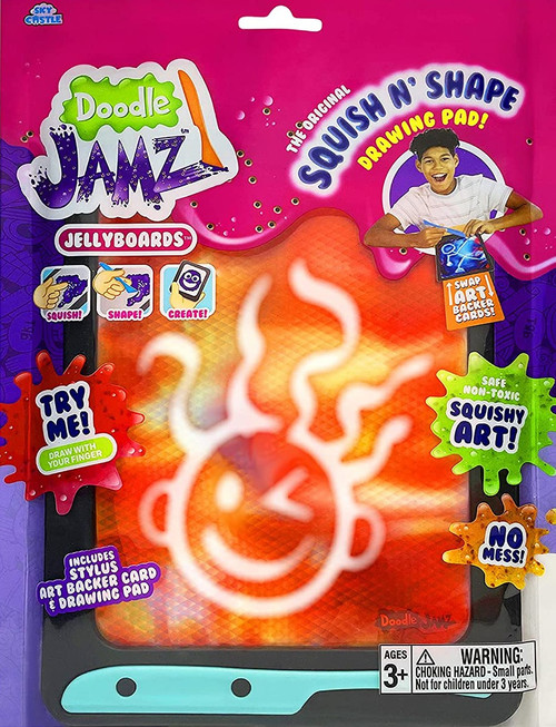 Doodle Jamz Jellyboards Squish N Shape Drawing Pad Squishy Fidget Art