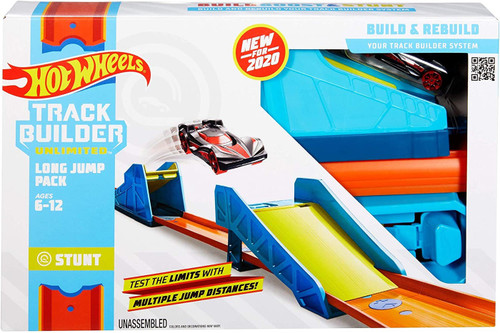 Hot Wheels Track Builder Triple Loop Stunt Playset, 1:64 Scale Vehicles​ 