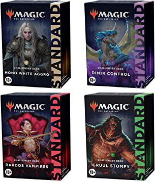 Magic The Gathering 2022 Set of 4 Challenger Decks Mono White