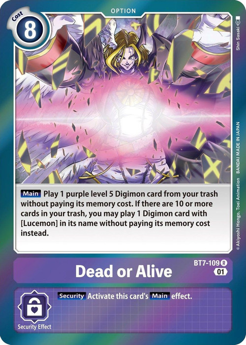 digimon bt7 card list price Digimon Trading Card Game Next Adventure Single Card Rare Dead or Alive BT7-109