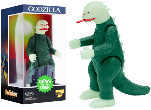 Godzilla ReAction Godzilla 3.75 Action Figure Glow-in-the-Dark