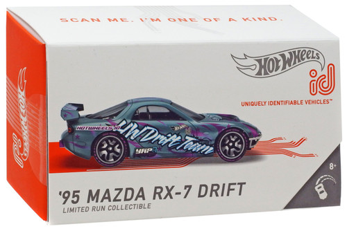 Hot Wheels ID 95 Mazda RX-7 Drift 164 Diecast Car Mattel Toys - ToyWiz