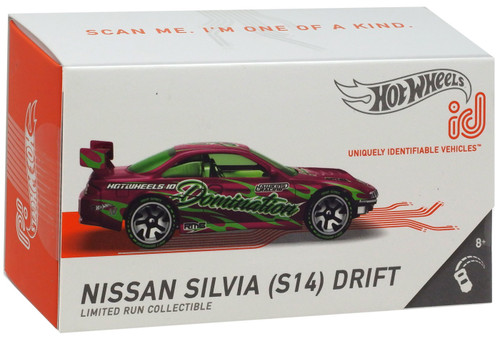 Hot Wheels ID Nissan Silvia S14 Drift 164 Diecast Car Mattel Toys