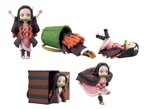 Demon Slayer WCF Nezuko Kamado Collection Volume 1 WCF Nezuko Kamado Collection 2.8-Inch Collectible PVC Figure [Volume 1]