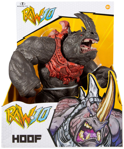 McFarlane Toys Raw10 Hoof Action Figure Brown, Regular Version