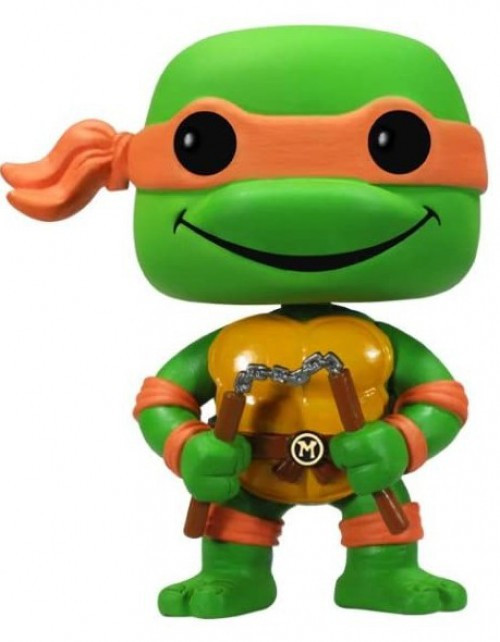 Funko Teenage Mutant Ninja Turtles POP! TV Michelangelo Vinyl Figure #62  [Loose]