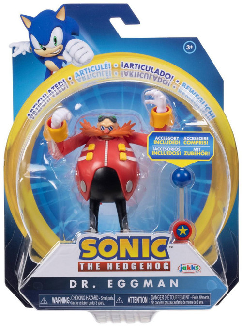 Sonic The Hedgehog Dr. Eggman 4 Action Figure Modern, Checkpoint Jakks ...