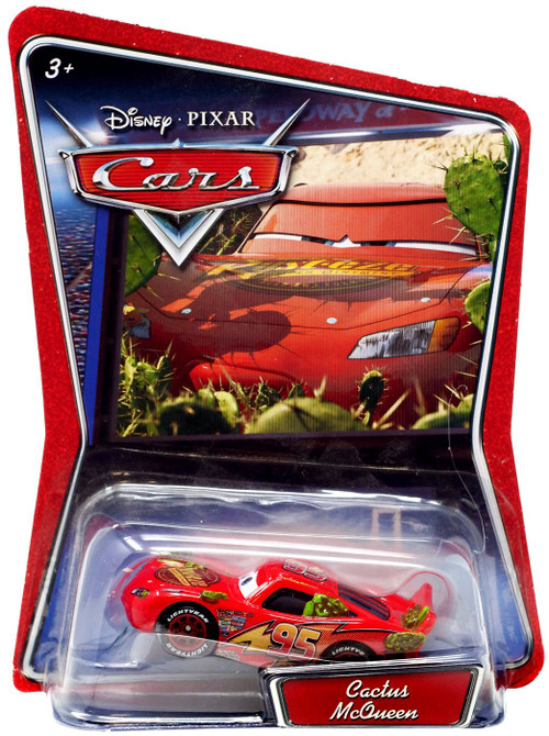SHIP WORLDWIDE DISNEY PIXAR CARS 1 "CACTUS McQUEEN" LOOSE SHIP WORLDWIDE DISNEY PIXAR CARS 1 "CACTUS McQUEEN" LOOSE