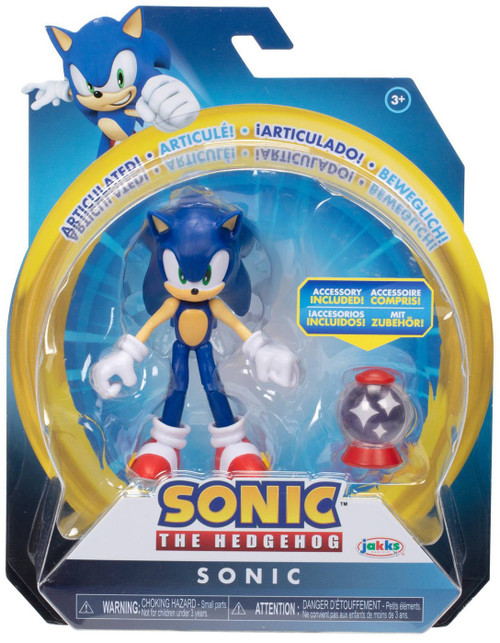 Sonic The Hedgehog Action Figure [with Invincible Item]