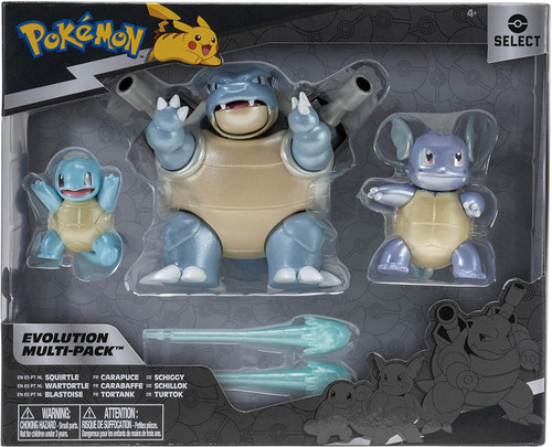 Archivo STL Pokemon Squirtle Wartortle Blastoise 🐉·Modelo de impresión 3D para descargar·Cults