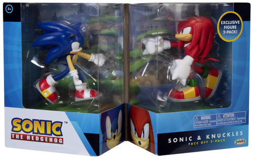 Sonic & Knuckles フィギュア 4パック Sonic The Hedgehog Gold Series Sonic Knuckles 4 Action Figure 2