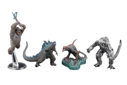 The Godzilla Lands 4セット Banpresto Toho Monster Series Enshrined Monsters Godzilla