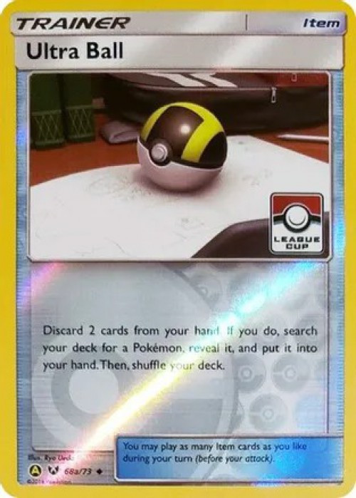 ultra ball card pokemon Pokemon Trading Card Game Pokemon League Promo Single Card Rare Ultra Ball  68a