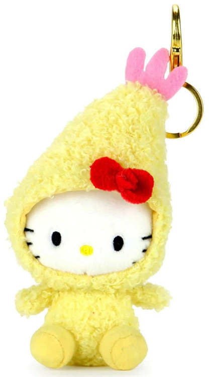 Sanrio Hello Kitty Tempura Kitty 3 Plush Charm Kidrobot NECA - ToyWiz