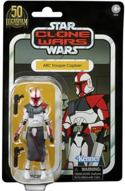 Star Wars Clone Wars Vintage Collection ARC Trooper Captain 3.75