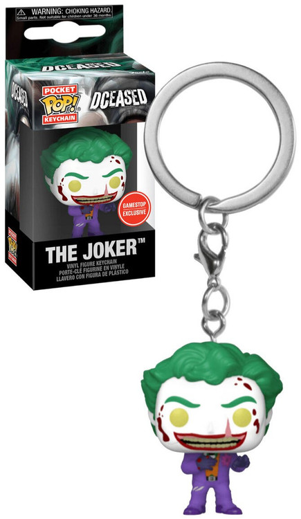 Funko DCeased Pocket POP The Joker Keychain DCeased, Bloody - ToyWiz