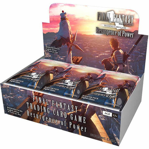 Final Fantasy Trading Card Game Resurgence of Power Booster Box 36 Packs  Square Enix - ToyWiz