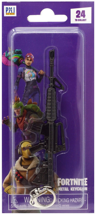 Fortnite Assault Rifle Metal Keychain PMI - ToyWiz