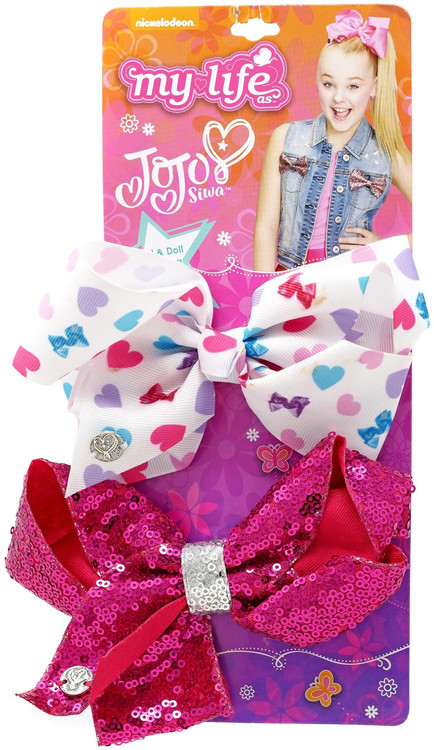 Nickelodeon My Life as JoJo Siwa Girl Doll Matching Pink Sequin