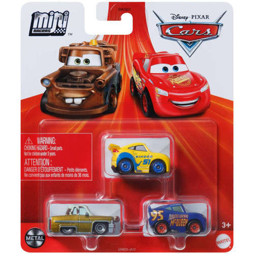 DISNEY PIXAR CARS MINI RACERS TEX DINOCO 2023 BOX #31 FREE SHIP $15+