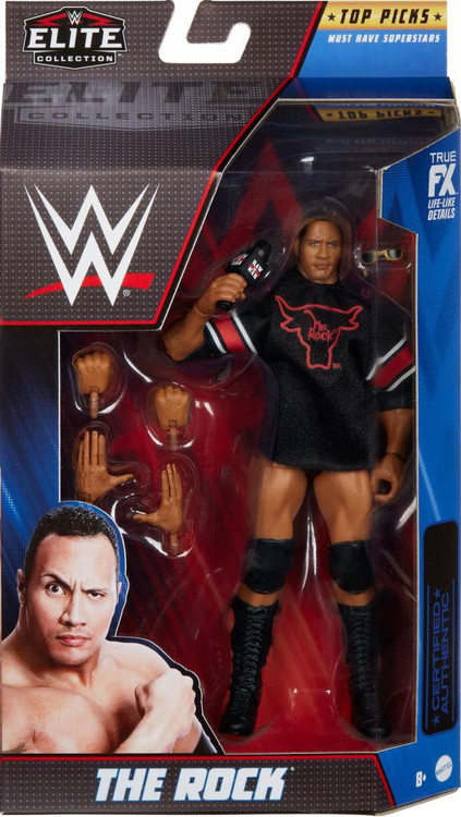 WWE Wrestling Elite Top Picks 2022 Wave 2 The Rock 6 Action Figure