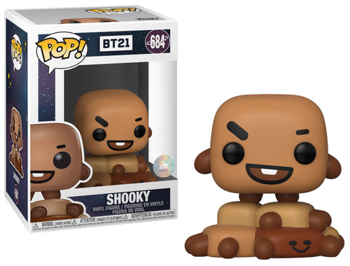 【新品未開封】Funko POP! BT21 SHOOKY 684 フィギュア Funko BT21 Line Friends POP Animation Shooky Vinyl Figure 684