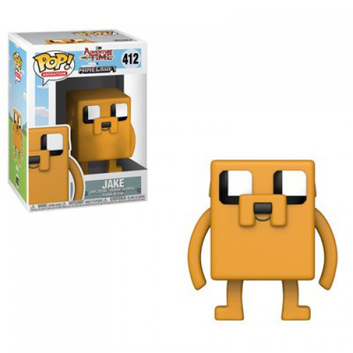 Funko Adventure Time POP Animation Jake Vinyl Figure 412 Minecraft