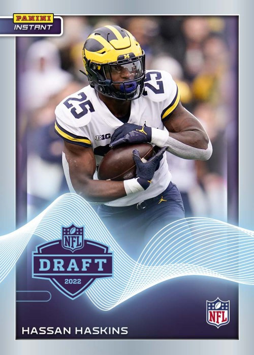 NFL Tennessee Titans 2022 Instant Draft Night Football Single Card