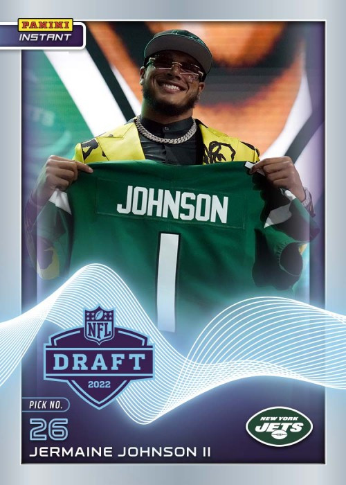 New York Jets: Jermaine Johnson II 2022 - Officially Licensed NFL