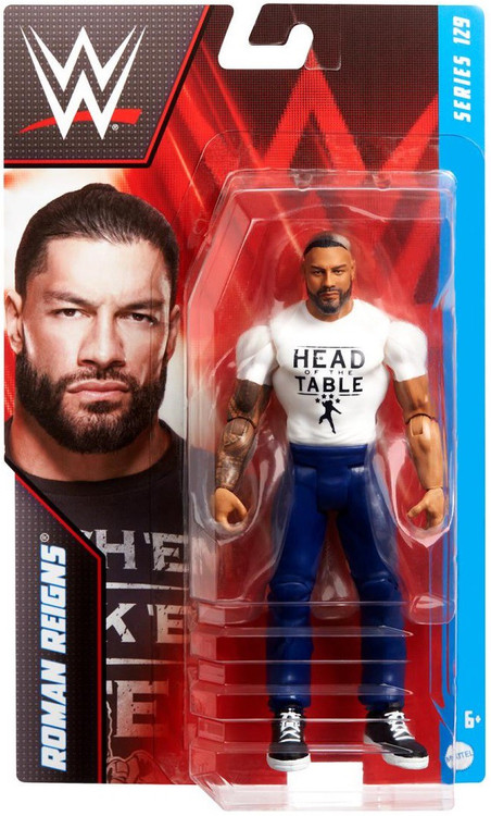 WWE Wrestling Series 129 Roman Reigns 6 Action Figure Chase, Head