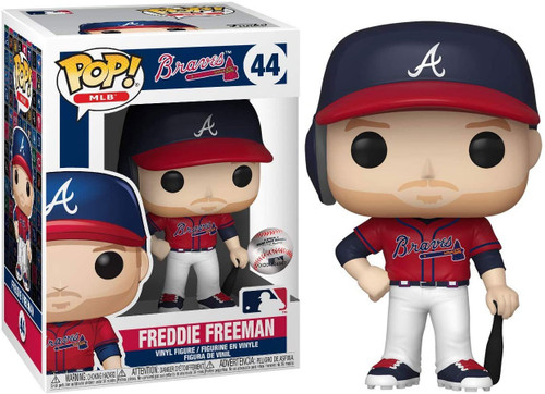 Funko POP! MLB: Atlanta Braves Freddie Freeman - Red Jersey #44