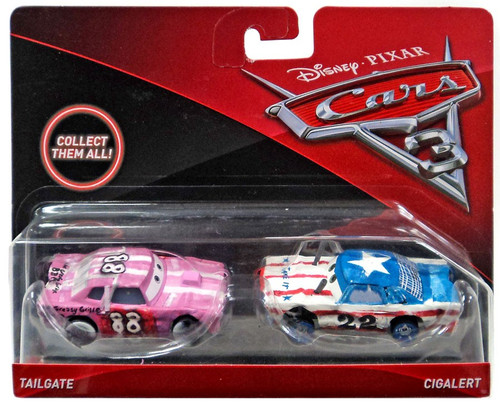 Disney Pixar Cars Cars 3 Tailgate Cigalert 155 Diecast 2-Pack