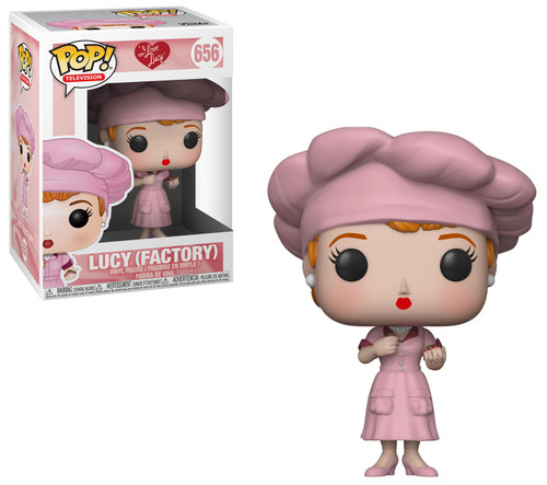 Funko I Love Lucy POP Television Lucy Factory Vinyl Figure
