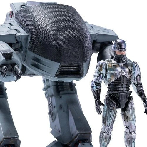 Hiya Toys Robocop 3: Battle Damaged Robocop 1:18 Scale Action Figure,  Multicolor