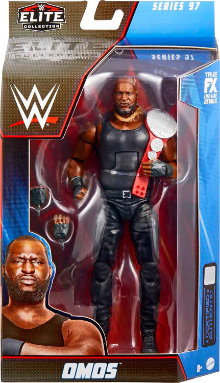 WWE Wrestling Elite Collection Series 97 Omos Action Figure Mattel