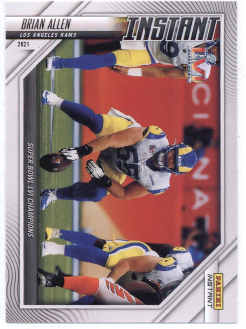 NFL Los Angeles Rams 2022 Super Bowl 56 Champions Single Card Ben