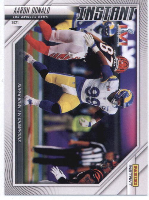 NFL Los Angeles Rams 2022 Super Bowl 56 Champions Single Card Ben