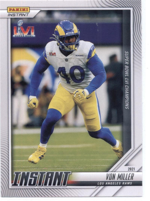 NFL Los Angeles Rams 2022 Super Bowl 56 Champions Single Card Darrell  Henderson 3 - ToyWiz