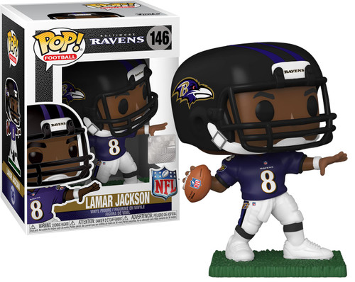 NFL Ravens Lamar Jackson Pop! Vinyl Figure #120