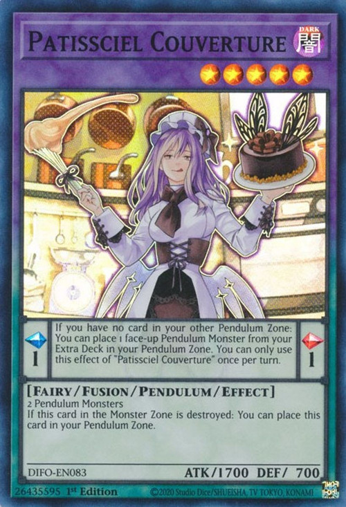 YuGiOh Trading Card Game Dimension Force Single Card Starlight Rare Patissciel Couverture DIFO-EN083 - ToyWiz YuGiOh Trading Card Game Dimension Force Single Card Starlight Rare Patissciel Couverture DIFO-EN083 - ToyWiz