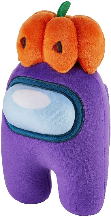 Among Us Buddies Purple Pumpkin 8 Plush PMI - ToyWiz