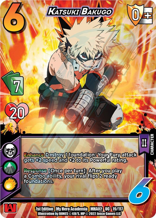 My Hero Academia Collectible Card Game Series 2 Crimson