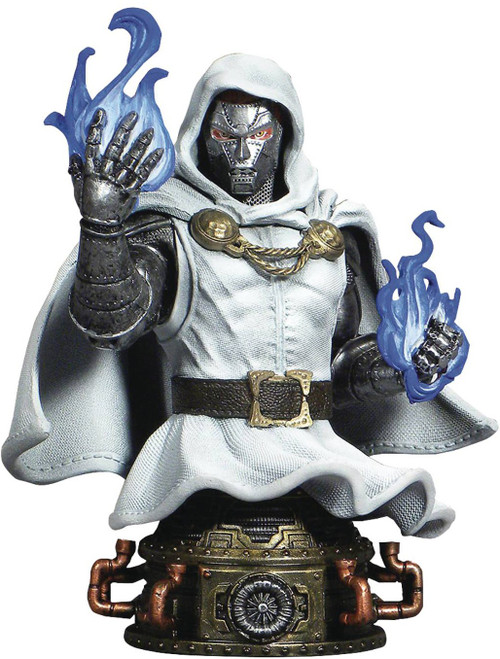 Marvel Doctor Doom Exclusive Bust Comic White Armor God Doom