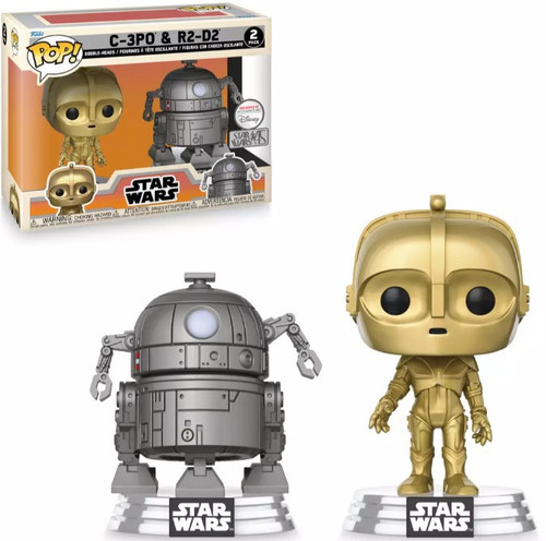 Funko POP! Star Wars C-3PO & R2-D2 Exclusive Vinyl Figure 2-Pack [Concept  Series]